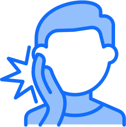 Tooth pain icon - Emergency dentist Blackpool